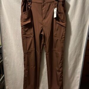 Men's Classic Brown Cargo Pants